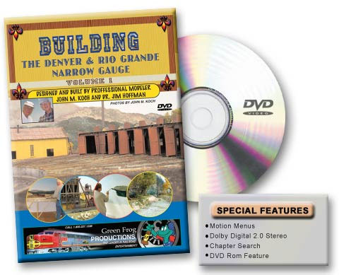 Building the Denver & Rio Grande Narrow Gauge Volume 1 DVD