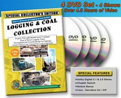 Logging & Coal Collection Set - 4 Programs - 4 Discs DVD