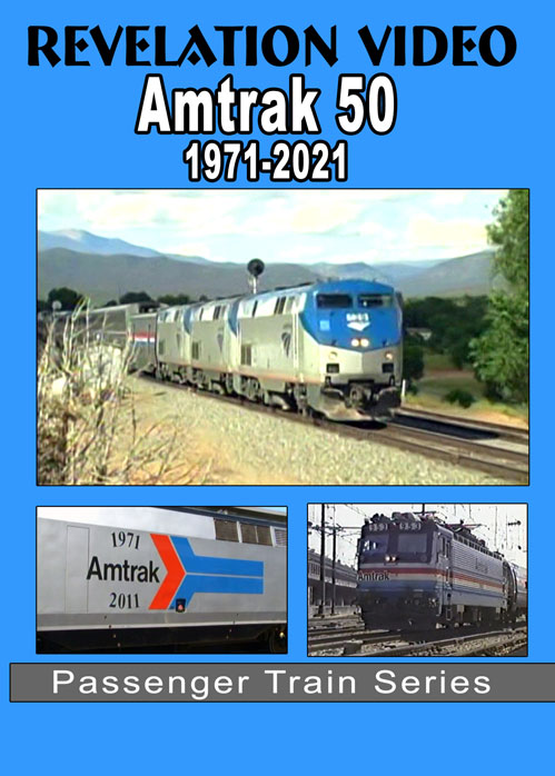 Amtrak 50 1971-2021 DVD