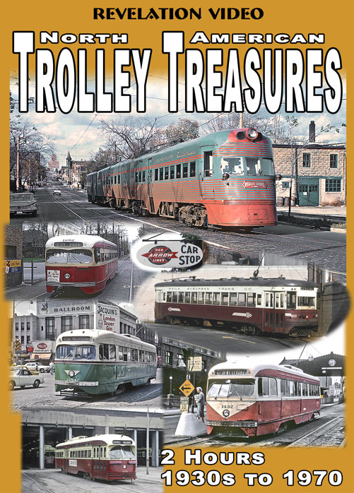 North American Trolley Treasures DVD