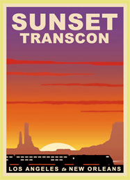Amtraks Sunset Transcon DVD